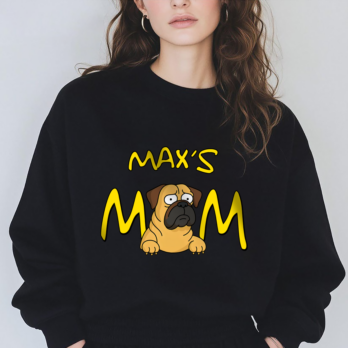 Personalized Dog Dad Dog Mom Dark Shirt HA75 892186