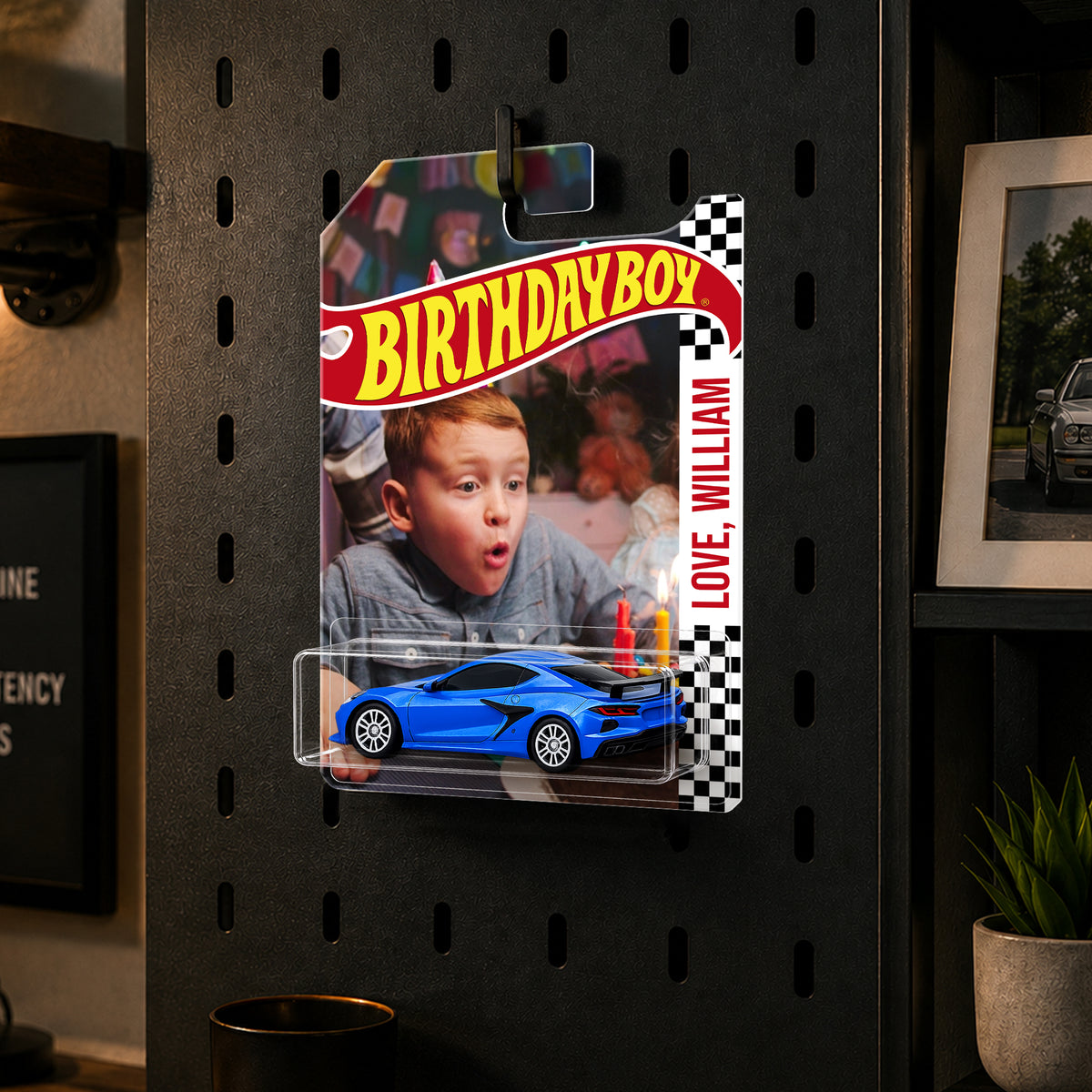 Personalized Photo Birthday Boy Girl Wheels Packaging for Birthday Custom Collector Gift HO82 903376