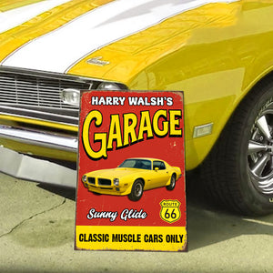 Custom Car Photo For Car Lover Metal Sign TH10 894235