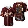 Custom Name US 250 Years of Freedom 1776-2026 Baseball Jersey CH07 911812
