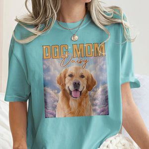 Custom Photo Retro Style Comfort Shirt For Dog Lover TH10 896139