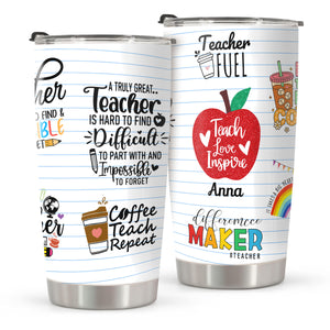 Personalized Fat Tumbler Back To School Gift For Teacher TH10 894181