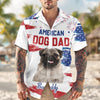 Custom Photo American Dog Dad Personalized Hawaiian Shirt Gifts For Dog Lovers CH07 896094