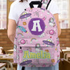 Custom Kids Name Back to School Personalized Backpack HA75 921716