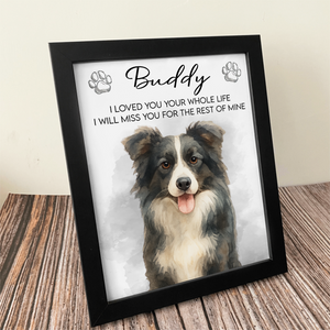 Custom Portrait Photo You Were My Favorite Hello Memorial Picture Frame LM32 893755