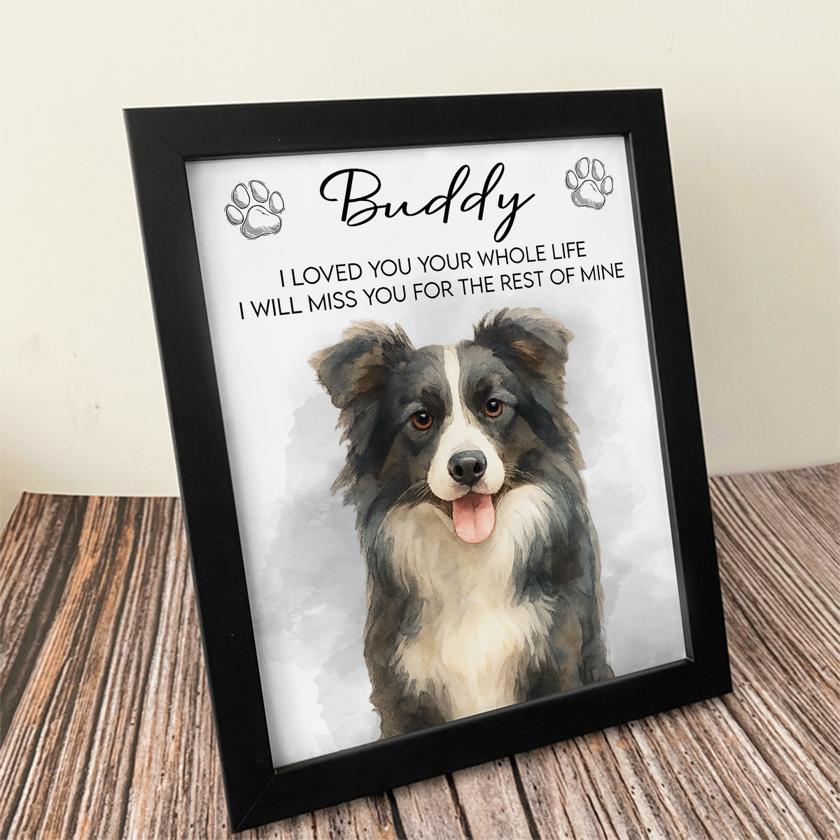 Custom Portrait Photo You Were My Favorite Hello Memorial Picture Frame LM32 893755