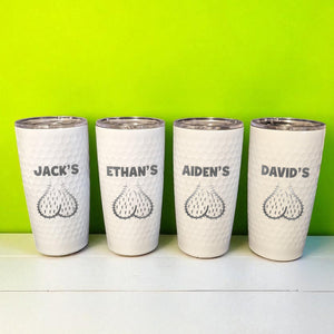 Personalized Gifts for Men, Funny Gift White Golf Tumbler, Gift for Golf Lovers LM32 897593