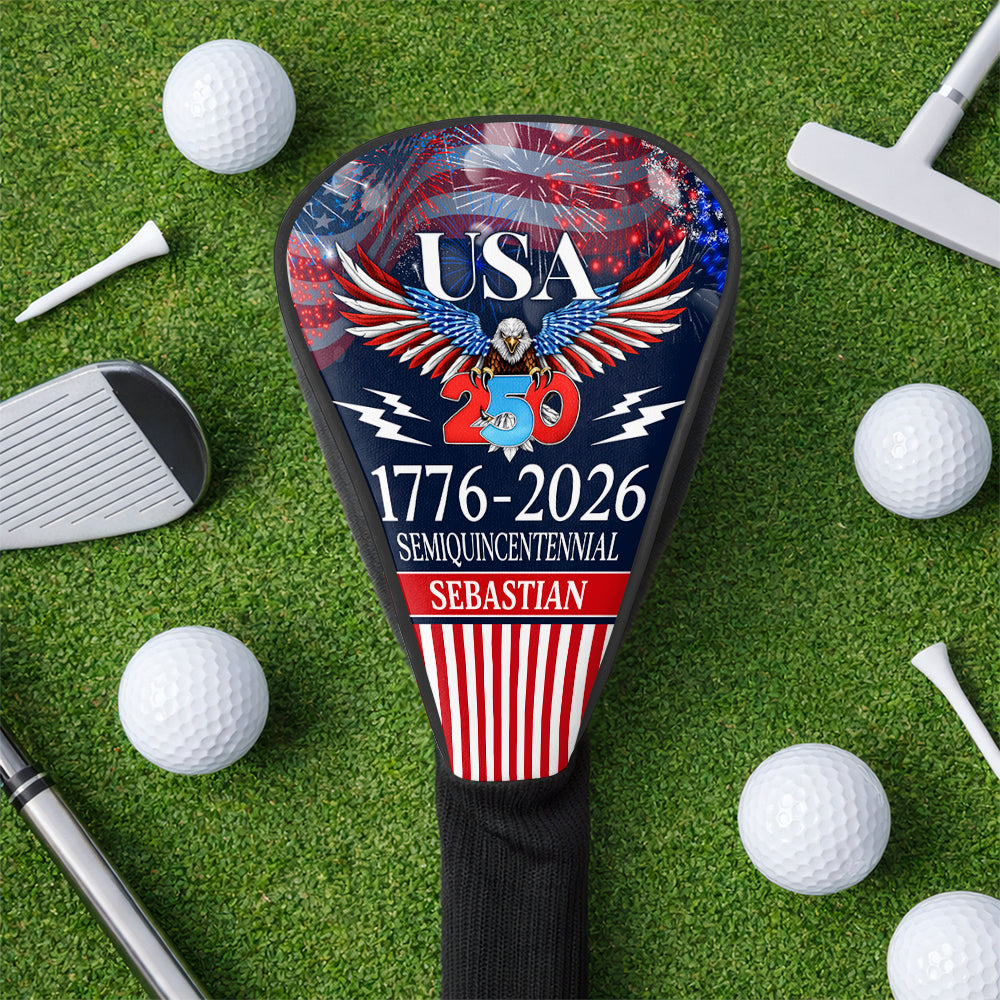 250 Years America Semiquincentennial Golf Club Head Cover HA75 921300