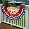 Custom Family Name 250 Years We The People Non-Pleated Fan Flag CH07 911688