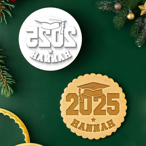 Personalized Name 2025 Graduation Keepsake Gift Cookie Stamp LM32 897437
