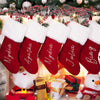 Custom Name Red Christmas Stocking Personalized Gift HO82 900442