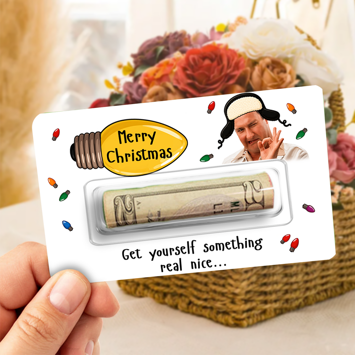 Cousin Eddie Money Holder Card – Funny Christmas Cash Gift Holder CH07 180488