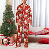Custom Funny Family Face With Christmas Pattern Pajamas HA75 892792