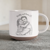 Custom Portrait Photo Love Dad Keepsake Engraved Pottery Mug LM32 669147