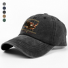 US 250th Anniversary 1776 - 2026 Independence Freedom Republic Patriotic Washed Denim Baseball Cap TH10 169641