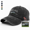 Custom Car Photo Personalized Washed Denim Baseball Cap TH10 894413