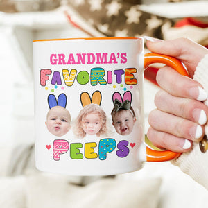 Custom Photo Favorite Peep For Easter Day Accent Mug TH10 892447