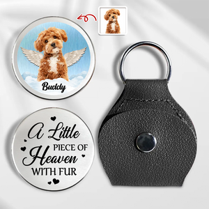 Custom Photo I Will Carry You With Me Until I See You Again Memorial Pocket Hug HA75 897980