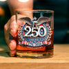 USA Eagles 250th Anniversary Semiquincentennial 1776-2026 Whiskey Glass LM32 899023