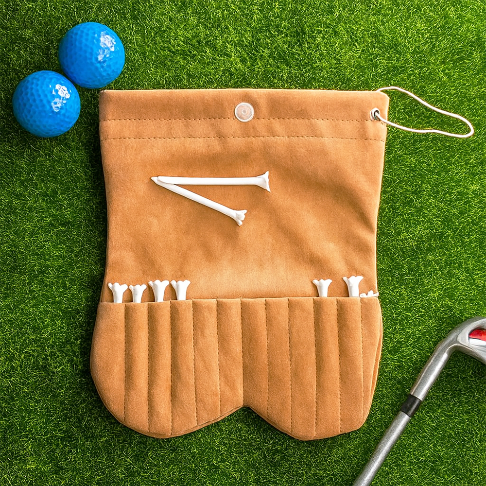 Custom Funny Face Golf Ball Bag Sack Golf Accessories - Gift for Golfers LM32 897653