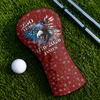 Personalized US 250th Anniversary Eagle Patriotic American 1776-2026 Golf Head Cover HA75 921304