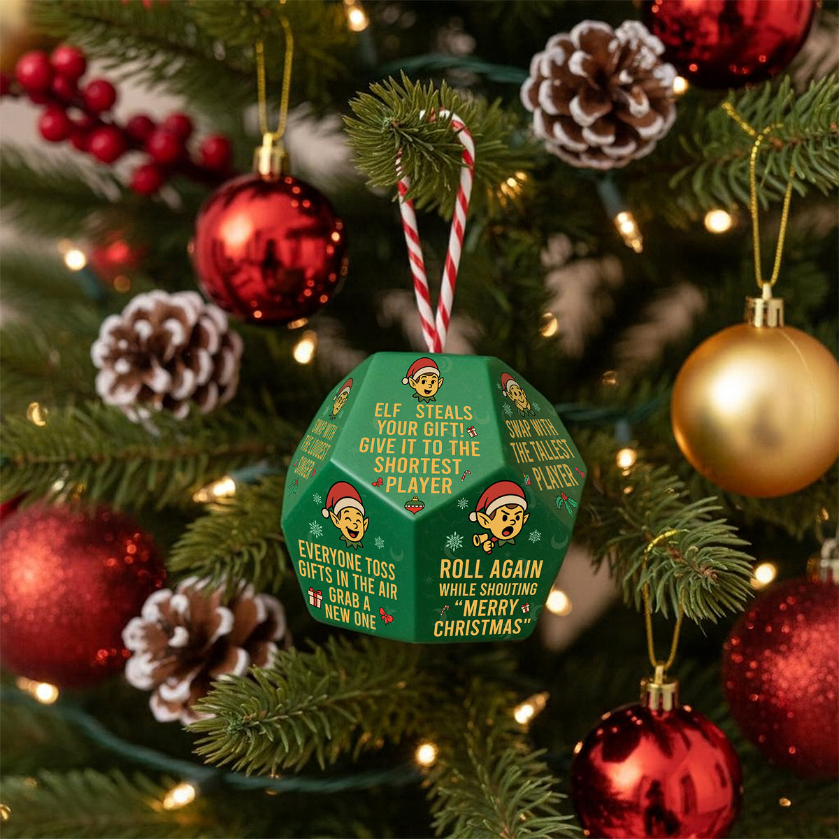 Christmas Game Dice For Family, Friend TH10 896215