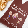 Custom Photo From The Reasons You Drink Leather Wine Bag HA75 892908