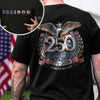 Freedom USA Eagles 250th Anniversary Semiquincentennial Back & Front Dark Shirt LM32 899191