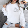 Custom Portrait Photo Drawing Style Couple Bright Shirt Gift For Valentine's Day HO82 900744