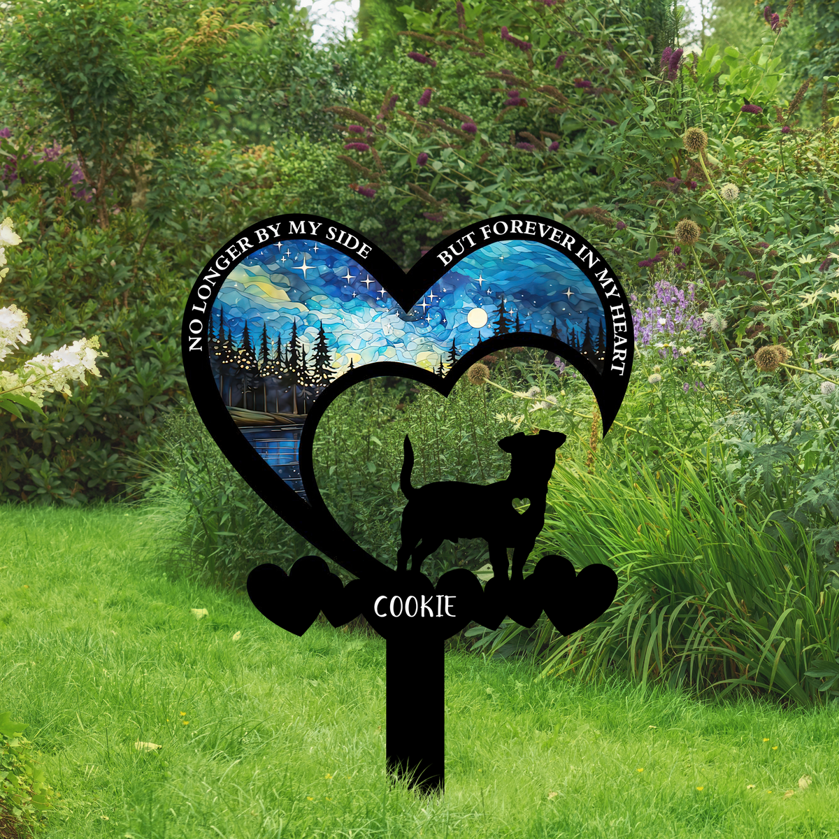 Personalized You Were My Favorite Hello & My Hardest Goodbye Dog Loss Garden Stake LM32 893853