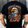 Patriotic God Bless America Dark Shirt 250th Anniversary of America Back Shirt CH07 910966