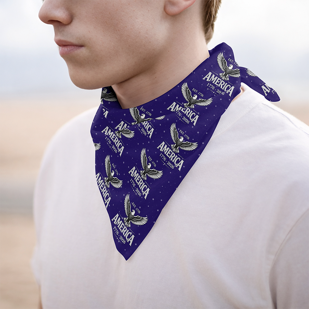250 Years 1776 - 2026 USA Bandana TH10 169495