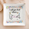 I Wish You Lived Next Door Personalized 3D Inflated Effect Jewelry Dish For Bestie, Sister CH07 896990