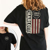 Custom Name US 250 Years Front And Back Dark Shirt TH10 896829