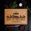 The Grillfather BBQ Engraved Cutting Board Personalized Gift For Father's Day HO82 893990