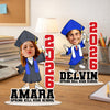Personalized Funny Face Photo Gift for Class of 2026 Graduation Wooden Stand LM32 899319