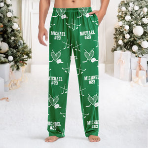 Personalized Christmas Hockey Sweatpants Gift For Hockey Lovers HO82 900092
