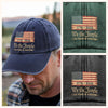 America 250th Birthday US Flag 250 Years We The People Washed Denim Baseball Cap HO82 894634