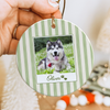 Personalized Pet Photo Christmas Ceramic Ornament Pet Lover Holiday Gift TH10 170755