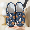Custom Photo Pet Merry Christmas Slippers Cozy Holiday Gift for Pet Parents HO82 903446