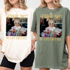 Custom Childhood Photo Retro Senior 2027 - My Last First Day Comfort Shirt HA75 922056