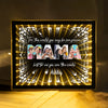 Custom Photo Happy Mother's Day Heart Infinity Mirror Light Box HO82 901630