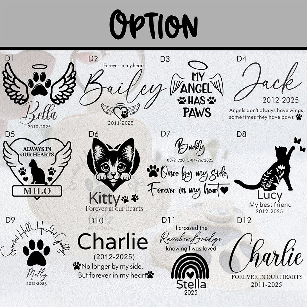 Personalized Sympathy Gift Pet Fur Hair Keepsake Leather Paw Keychain LM32 897371