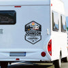 Personalized Family Name Happy Campers Adventures RV Decal Sticker LM32 669403
