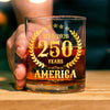 250 Years America Anniversary Whiskey Glass HA75 897424