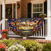 Custom Family Name We The People American Flag Eagle Decoration  Non-Pleated Fan Flag LM32 669341