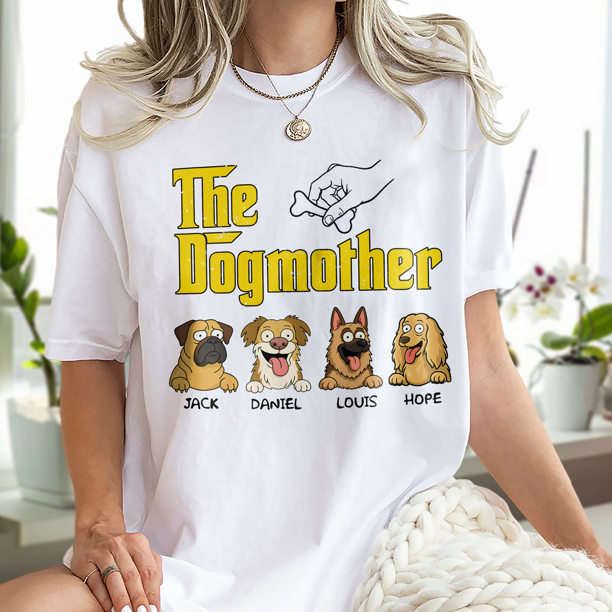 The DogFather Personalized Bright Shirt Gift For Dog Lovers CH07 895646