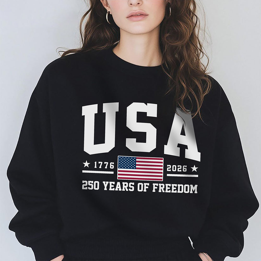 USA 1776-2026 250 Years Of Freedom Personalized Dark Shirt LM32 669205