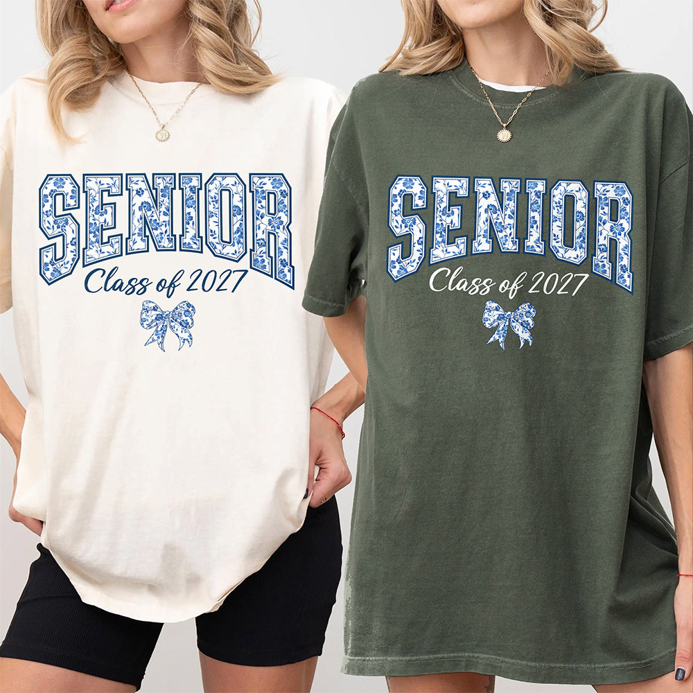Senior Class Of 2027 Comfort Shirt For Seniors & Family, Graduation Gift TH10 170629
