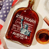 Celebrate Our America 250th Anniversary We The People Whiskey Bottle CH07 896716